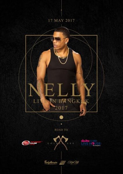 ระเบิดอะดรีนาลีนพลุ่งพล่านครั้งแรกกับ “Nelly Live In Bangkok 2017”