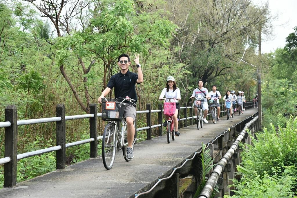 ปั่นจักรยานสูดโอโซนที่คุ้งบางกระเจ้า