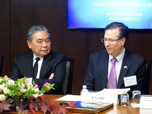 ภาพข่าว: รมว.คลังประชุมหารือกับ US-ASEAN Business Council