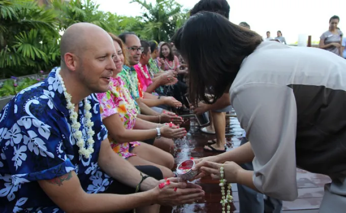 ภาพข่าว: โรงแรมฮิลตัน พัทยา ร่วมสืบสานประเพณีสงกรานต์