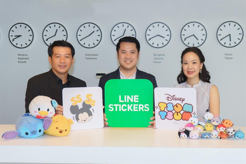 ครั้งแรก LINE จับมือ Disney สร้างสติ๊กเกอร์ภาษาไทย โดยฝีมือคนไทยประเดิมเซ็ทแรกด้วย Disney Tsum Tsum