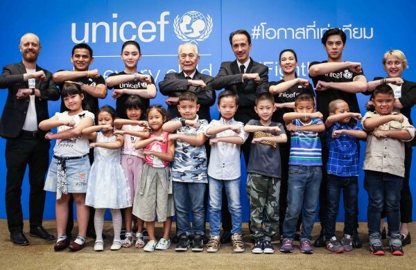 “ยูนิเซฟ” แต่งตั้ง Friends of UNICEF คนใหม่ “หนูดี-ซิโก้-พีช-ใหม่” พร้อมเปิดตัวแคมเปญ #โอกาสที่เท่าเทียม หรือ #FightUnfair