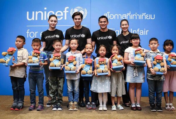 “ยูนิเซฟ” แต่งตั้ง Friends of UNICEF คนใหม่ “หนูดี-ซิโก้-พีช-ใหม่” พร้อมเปิดตัวแคมเปญ #โอกาสที่เท่าเทียม หรือ #FightUnfair