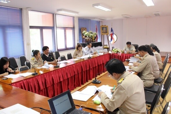 ปภ. โดย ศูนย์ ปภ.เขต 1 ปทุมธานี ร่วมประชุมผู้รับผิดชอบการฏิบัติตามแผนปฏิบัติการลดใช้พลังงาน ของกรมป้องกันและบรรเทาสาธารณภัยประจำพื้นที่หน่วยงาน ครั้งที่ 1/2560