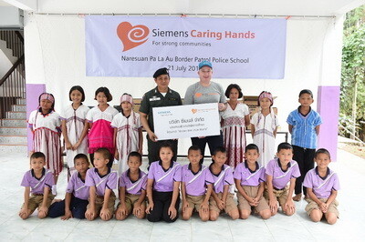 'ซีเมนส์’ จัดกิจกรรม CSR “Growing Seeds of Goodwill”