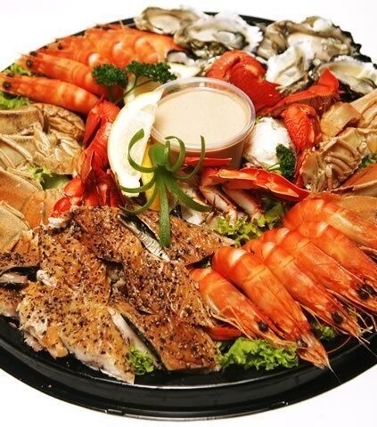 Grilled Seafood Platter @ ห้องอาหาร เดอะเชฟ คอมพานี หาดดงตาลพัทยา