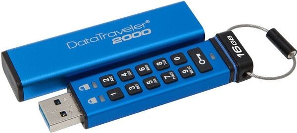 Kingston เพิ่มตัวเลือกรุ่นความจุต่ำใน DataTraveler 2000 USB drive เข้ารหัส พร้อมแผงตัวเลขในการเข้าใช้ข้อมูล