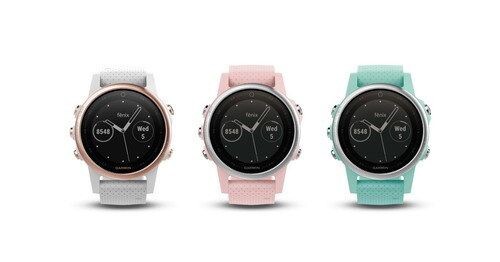 GARMIN ส่ง fenix 5S Sapphire 3 สีใหม่พาสเทลเอาใจสปอร์ตเกิร์ลfenix 5S นาฬิกาจีพีเอสมัลติสปอร์ต