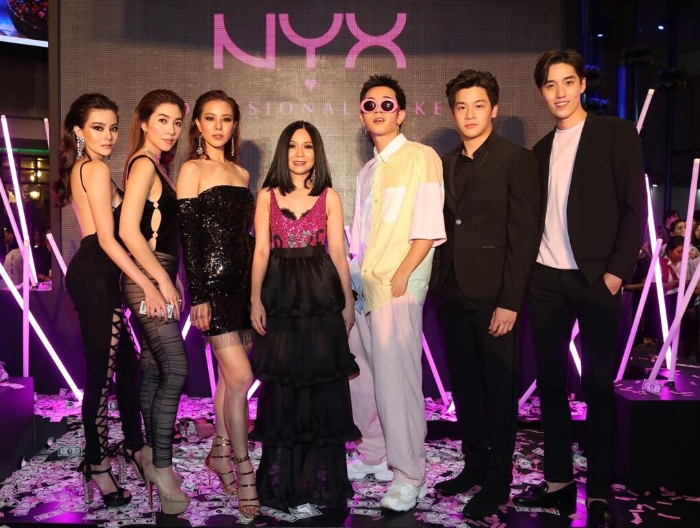 NYX ฉลองเปิดตัวแฟล็กชิพสโตร์สุดล้ำแห่งแรกของเอเชีย ขนทัพดารา จัดหนัก จัดเต็ม!