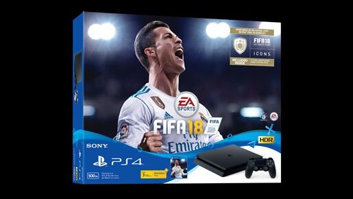 ชุดเครื่องเล่นเกมใหม่สำหรับคอกีฬาฟุตบอล PlayStation4 “FIFA 18” พร้อมวางขาย 29 กันยายน นี้ ราคา 13,690 บาท ในชุดมาพร้อมเครื่อง PS4 (ความจุ 500GB) และบัตรสมาชิก PS Plus 3 เดือนเต็ม