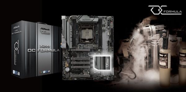 ASRock X299 OC Formula เมนบอร์ดนักโอเวอร์คล็อกมืออาชีพ เพื่อเร่งความเร็วให้ทะลุขีดจำกัด