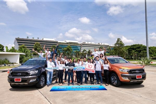 ฟอร์ดร่วมกับ MThai จัด Ford Driving Skills For Life ส่งเสริมการสร้างจิตสำนึกการขับขี่อย่างปลอดภัย