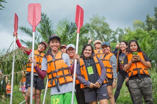 ยกระดับชุมชนบ้านลำขนุน จ. ตรัง พายเรือคายัคล่องลำน้ำ 5 สาย ชมชุมชนต้นแบบแหล่งท่องเที่ยววัฒนธรรมท้องถิ่นมโนราห์ และหนังตะลุง