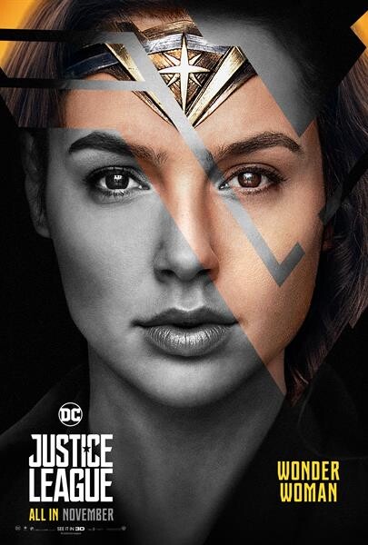 Movie Guide: "Justice League" ส่งคลิป พร้อมโปสเตอร์ล่าสุด ที่จะพาไปรู้จักกับซูเปอร์ฮีโร่หญิงหนึ่งเดี่ยวในทีมจัสติซ ลีก เจ้าของฉายา "วันเดอร์ วูแมน"