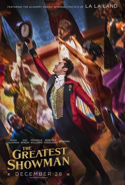 จัดเต็มความอลังการบน 5 โปสเตอร์คาแร็คเตอร์ "The Greatest Showman” พร้อมฉายความเจิดจรัส 28 ธันวาคม นี้ ในโรงภาพยนตร์