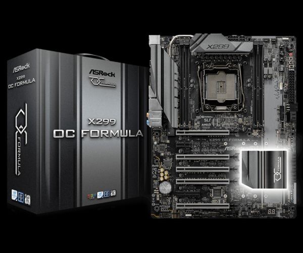 ASRock X299 OC Formula ตอบโจทย์นักโอเวอร์คล็อก ด้วยฟีเจอร์การปรับแต่งในระดับตำนาน