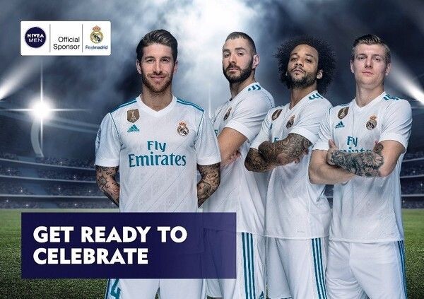 NIVEA MEN & Real Madrid kickoff deal on global scale “Get ready to Celebrate”