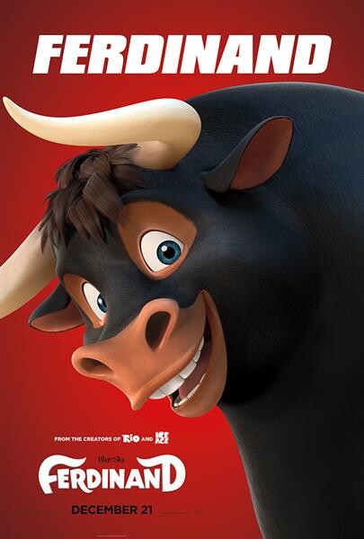 พร้อมผจญภัยไปกับเจ้ากระทิงยักษ์และผองเพื่อนบนโปสเตอร์ชุดล่าสุด "Ferdinand - เฟอร์ดินานด์" พร้อมกัน 21 ธันวาคม นี้ ในโรงภาพยนตร์