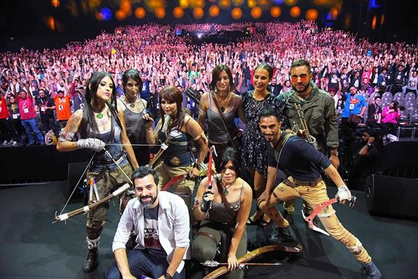 นักแสดงสาว อลิเซีย วิกันเดอร์ เดินทางโปรโมท Tomb Raider ในงาน Comic Con Experience 2017