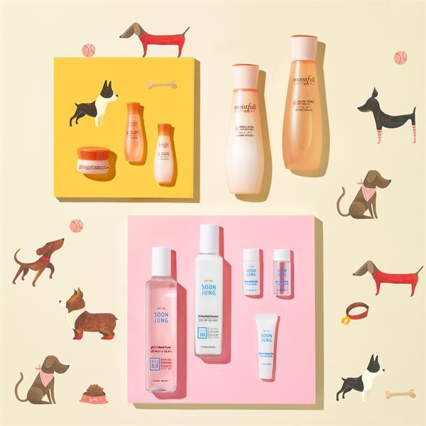 ETUDE HOUSE มอบความสุขสุดพิเศษ ด้วย 'LUCKY PUPPY COLLECTION’ ชุดผลิตภัณฑ์ลายเพื่อนรักขนฟู รุ่นลิมิเต็ด รับปีจอ 2018