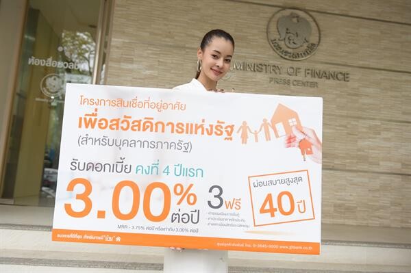 ธอส. มอบของขวัญส่งท้ายปี !!! ลูกค้าผ่อนดีมีวินัย ธอส.จัดให้ 1,000 บาท  พร้อมจัดเต็ม 3 มาตรการสินเชื่อที่อยู่อาศัยเพื่อสวัสดิการแห่งรัฐ