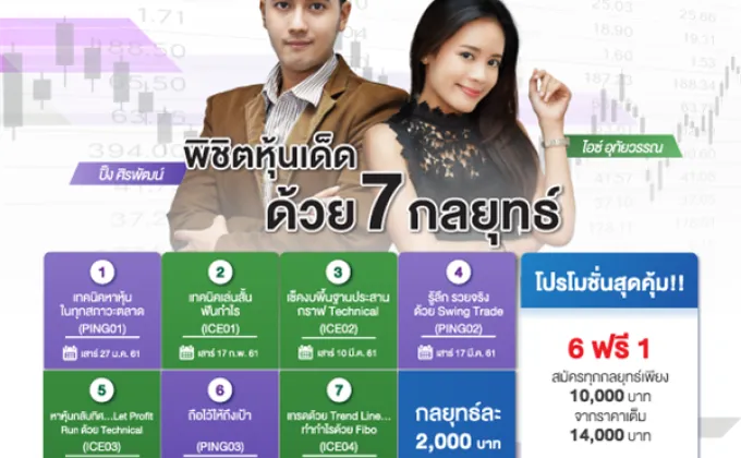 หลักสูตรวิเคราะห์หุ้นที่คุณห้ามพลาด!!