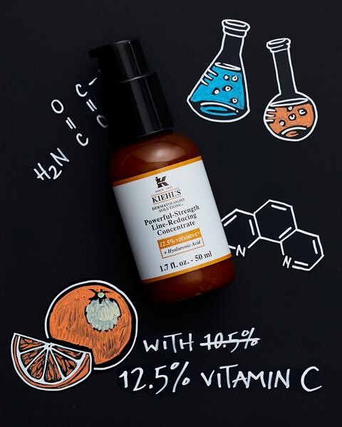 KIEHL’S POWERFUL-STRENGTH LINE-REDUCING CONCENTRATE สูตรปรับปรุงใหม่