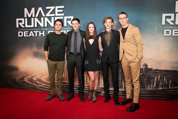 ผู้กำกับ เวส บอล นำทีมนักแสดง Maze Runner: The Death Cure ร่วมงาน London Fan Screening