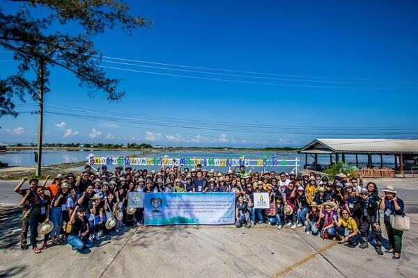 ภาพข่าว: ทีเส็บ เดินหน้าโครงการ “ก้าวตามรอยพ่อ ประชุมเมืองไทยอิ่มใจตามรอยพระราชดำริ” อย่างต่อเนื่อง นำทีมงานกว่าร้อยชีวิตเดินทางเรียนรู้แนวทาง “พัฒนา” ณ โครงการศึกษาวิจัยและพัฒนาสิ่งแวดล้อมแหลมผักเบี้ย