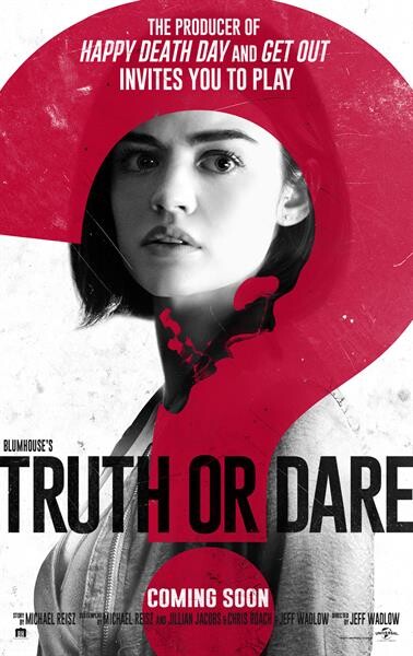 Movie Guide: Blumhouse’s Truth or Dare จริงหรือกล้า...เกมสยองท้าตาย ผลงานสุดสะพรึงครั้งใหม่จากบลัมเฮาส์ โปรดักชั่นส์