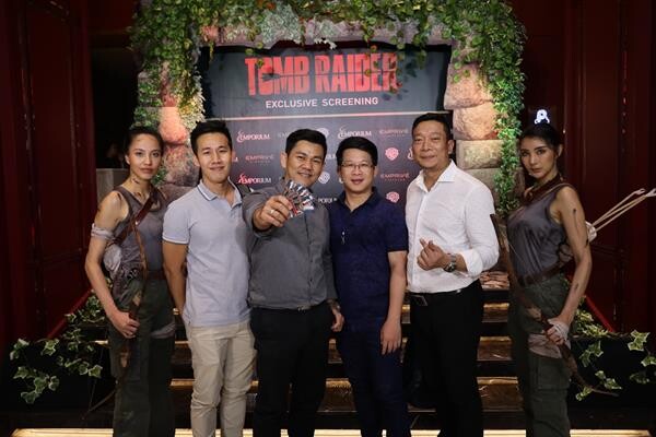 โรงภาพยนตร์ เอ็มพรีเว่ ซีเนคลับ จัดงาน “Exclusive Screening: Tomb Raider”