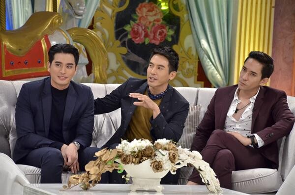 'โป๊ป-หลุยส์-ปั้นจั่น’ แซบทั้งพระนคร  แฉความลับ! ซิกซ์แพ็กพระเอก