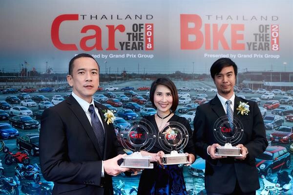 ฟอร์ดคว้า 3 รางวัลรถยนต์ยอดเยี่ยมแห่งปี Car of the Year 2018