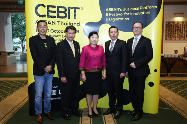 ปลัดกระทรวงดิจิทัลฯ เป็นประธานเปิดงาน “CEBIT ASEAN Thailand 2018”