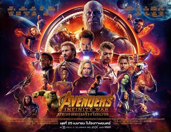 Movie Guide: เปิดตัวแรง! ทำลายล้างทุกสถิติกับภาพยนตร์ที่ทั่วโลกรอคอย “Avengers: Infinity War มหาสงครามล้างจักรวาล”