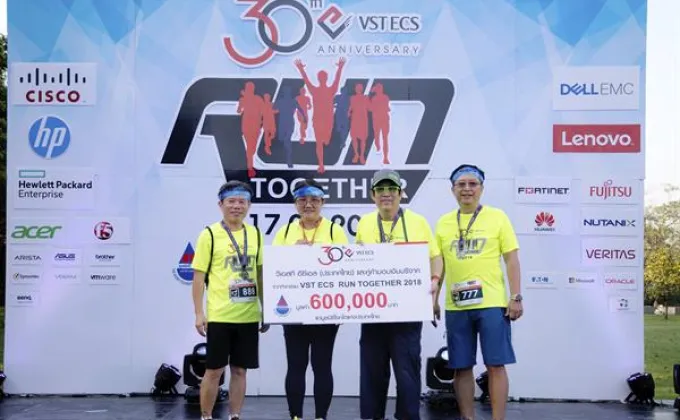 VST ECS (Thailand) present donation