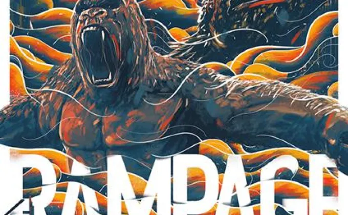 Rampage ใหญ่ชนยักษ์ จัดเต็มภาพโปสเตอร์