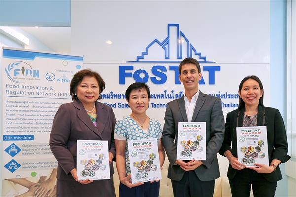 ภาพข่าว: FoSTAT ร่วม ยูบีเอ็ม เอเชีย (ไทยแลนด์) จัดงานโพรแพ็ค เอเชีย 2018 งานแสดงสินค้าอุตสาหกรรมการแปรรูปและบรรจุภัณฑ์ที่ใหญ่ที่สุดของเอเชีย