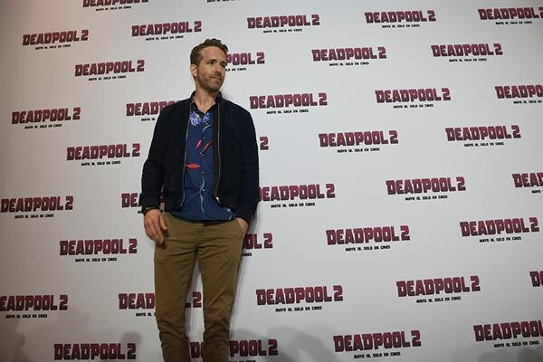 ไรอัน เรย์โนลด์ ฉายเดี่ยว ร่วมงานเปิดตัวรอบพิเศษ Deadpool 2 ที่ประเทศเม็กซิโก