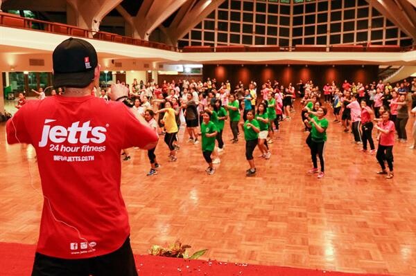 Jetts 24 Hour Fitness จับมือจุฬาลงกรณ์มหาวิทยาลัย และสเตเดียมวัน เปิดโครงการส่งเสริมสุขภาพและการออกกำลังกาย เพื่อคุณภาพชีวิตที่ดีกว่าของคนไทย