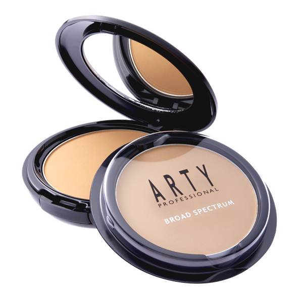 ARTY UV PROTECTIVE POWDER FOUNDATION BROAD SPECTRUM SPF 50 +