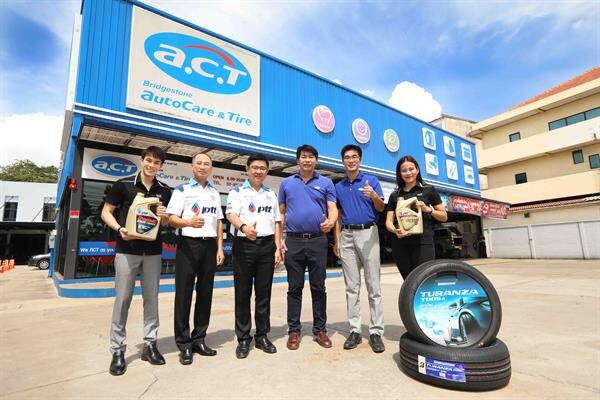 PTT pursues the lubricant market intensely by joining Bridgestone A.C.T to distribute in A.C.T