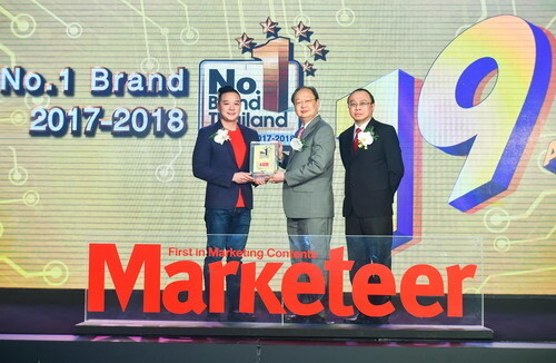 ภาพข่าว: เคเอฟซี รับรางวัล No.1 Brand Thailand 2017-2018 รักษาแชมป์แบรนด์ยอดนิยมอันดับหนึ่งของไทย 3 ปีซ้อน