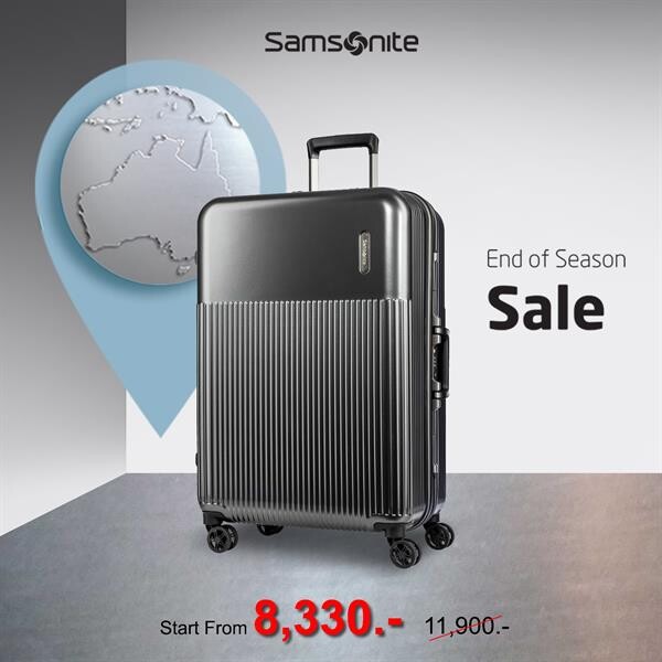 Samsonite "END OF SEASON SALES"