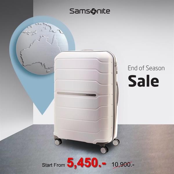 Samsonite "END OF SEASON SALES"