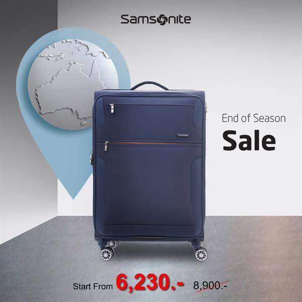 Samsonite "END OF SEASON SALES"