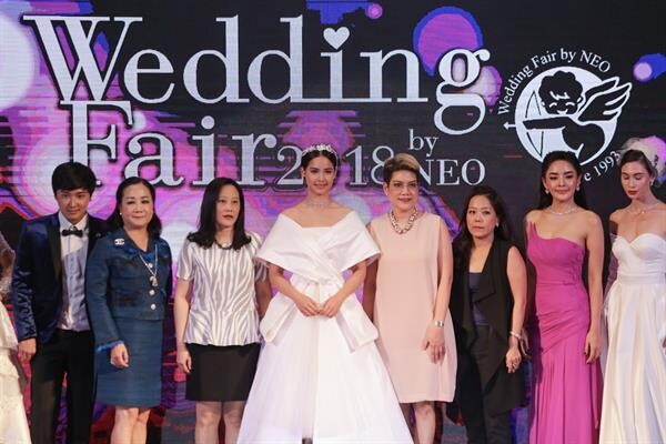 ญาญ่า นำทีมสาวฮอตร่วมเปิดงาน Wedding Fair 2018 By NEO อลังการงานวิวาห์ในฝัน Happiness Brides