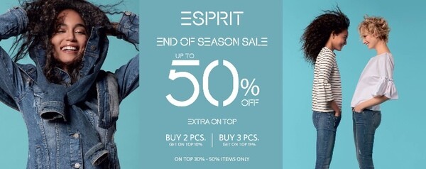 ESPRIT END OF SEASON SALE