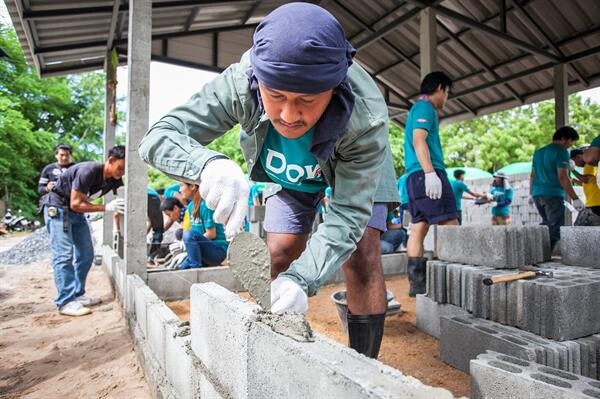 ดาว ประเทศไทย สร้าง “บ้านดาวอาสา” หลังที่ 36 ให้แก่ผู้ขาดแคลนที่พักอาศัย