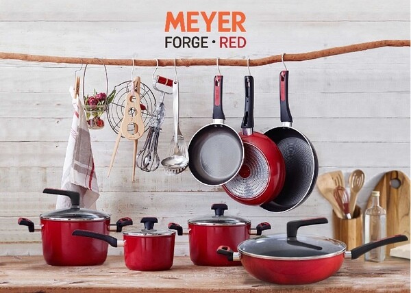 ไมย์เออร์ ฟอร์จ เรด (MEYER FORGE RED) เครื่องครัวรุ่นใหม่ ตอบโจทย์ทุกไลฟ์สไตล์การใช้งาน